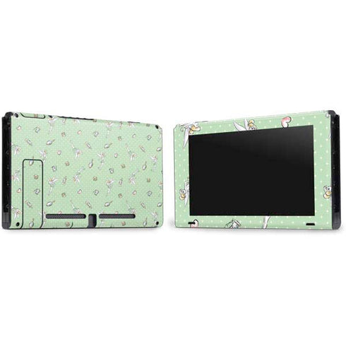 Disney Tinker Bell Trinkets Pattern Nintendo Switch Bundle Skin