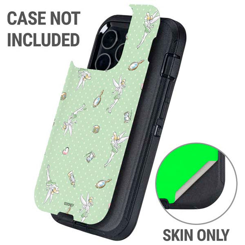 Disney Tinker Bell Trinkets Pattern Otterbox Defender iPhone Skin