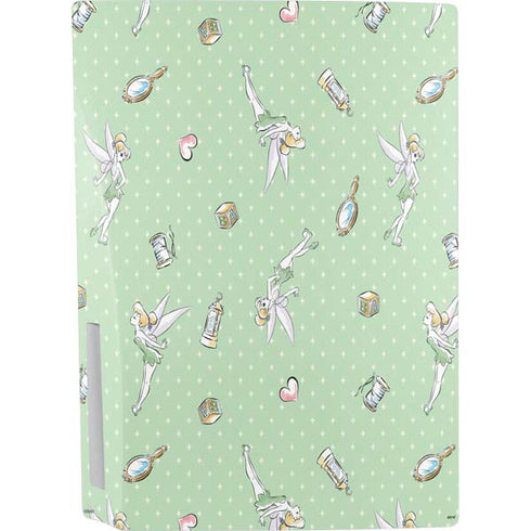 Disney Tinker Bell Trinkets Pattern PS5 Console Skin