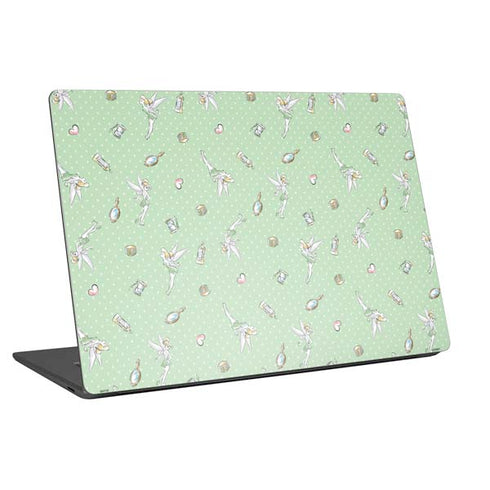 Disney Tinker Bell Trinkets Pattern Universal Laptop 11in (8.8 x 6.2in) Skin