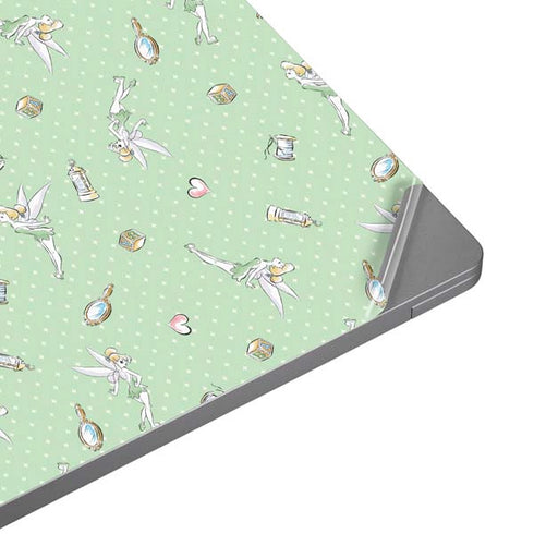 Disney Tinker Bell Trinkets Pattern Universal Laptop 12in (9.8 x 6.8in) Skin