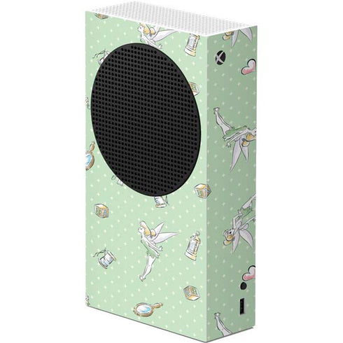 Disney Tinker Bell Trinkets Pattern Xbox Series S Console Skin