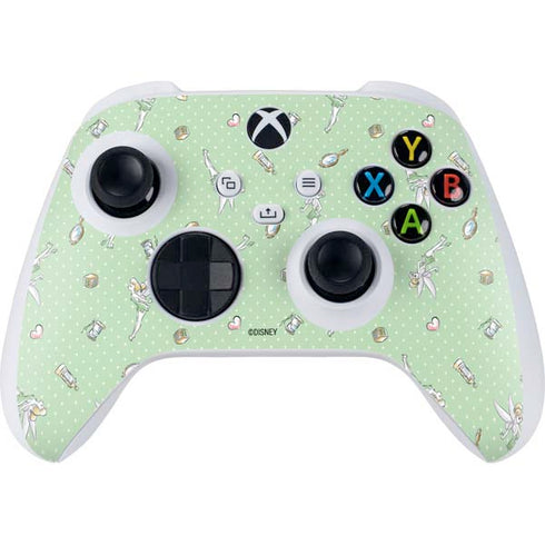 Disney Tinker Bell Trinkets Pattern Xbox Series S Controller Skin