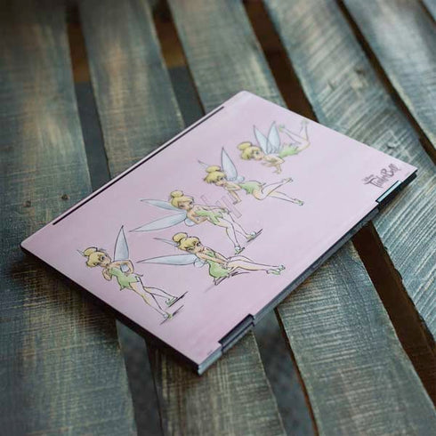 Disney Tinker Bell Water Color Art Poses HP Envy Skin
