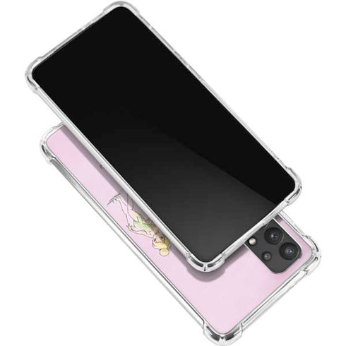 Disney Tinker Bell Water Color Art Poses Galaxy A32 5G Clear Case