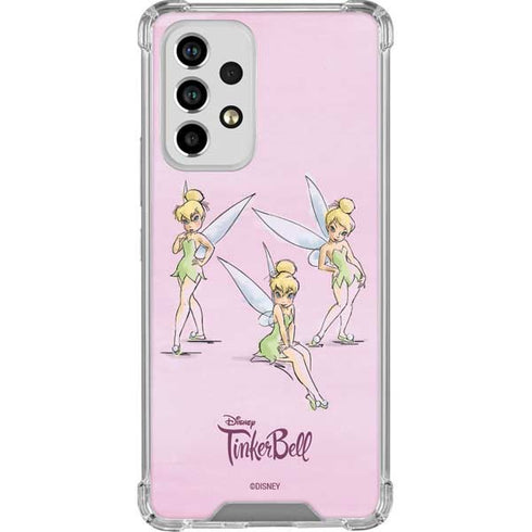 Disney Tinker Bell Water Color Art Poses Galaxy A33 5G Clear Case