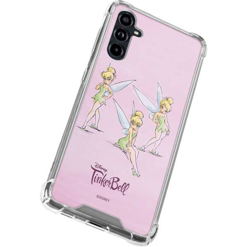 Disney Tinker Bell Water Color Art Poses Galaxy A54 5G Clear Case