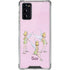Disney Tinker Bell Water Color Art Poses Galaxy Note20 5G Clear Case