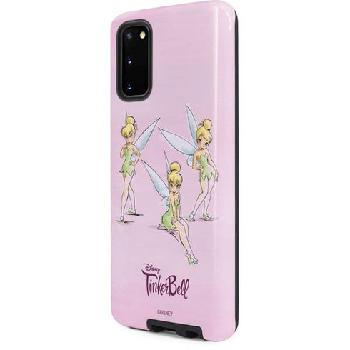 Disney Tinker Bell Water Color Art Poses Galaxy S20 Pro Case