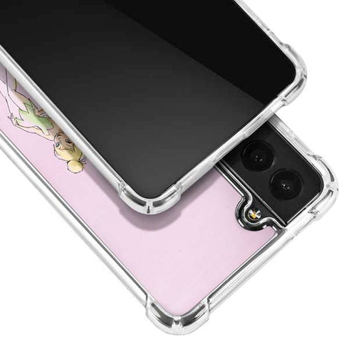 Disney Tinker Bell Water Color Art Poses Galaxy S21 5G Clear Case