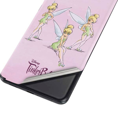 Disney Tinker Bell Water Color Art Poses Galaxy S21 Plus 5G Skin