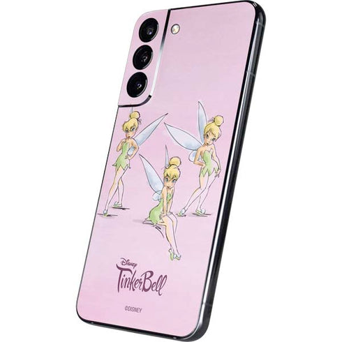 Disney Tinker Bell Water Color Art Poses Galaxy S22 Plus Skin