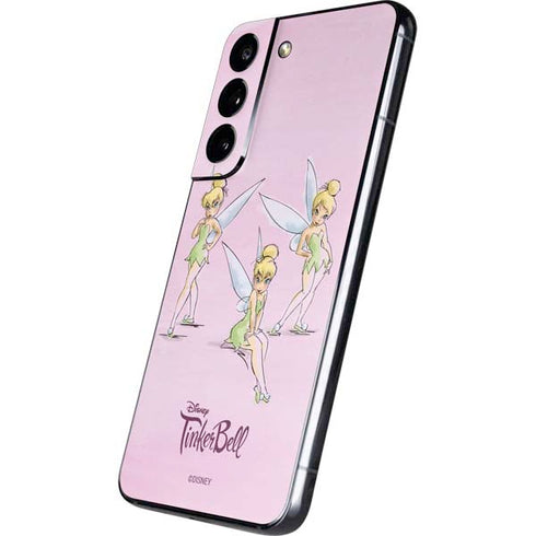 Disney Tinker Bell Water Color Art Poses Galaxy S22 Skin