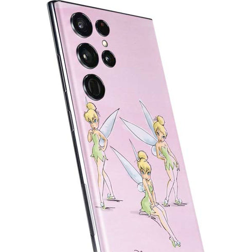 Disney Tinker Bell Water Color Art Poses Galaxy S22 Ultra Skin