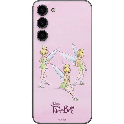 Disney Tinker Bell Water Color Art Poses Galaxy S23 Plus Skin