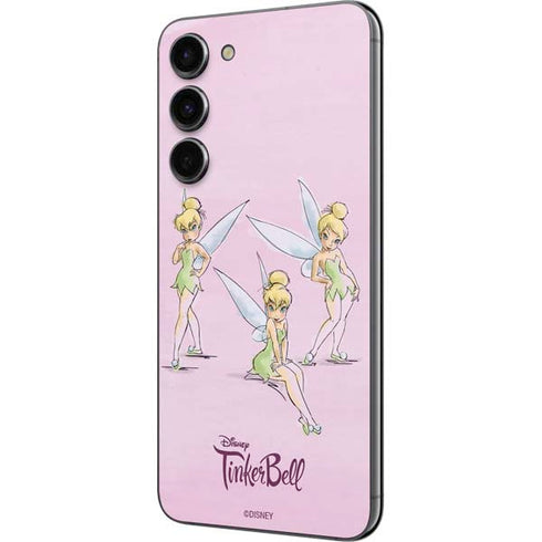 Disney Tinker Bell Water Color Art Poses Galaxy S23 Plus Skin