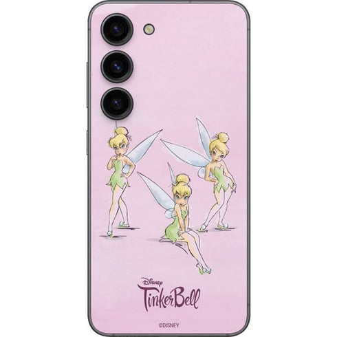 Disney Tinker Bell Water Color Art Poses Galaxy S23 Skin