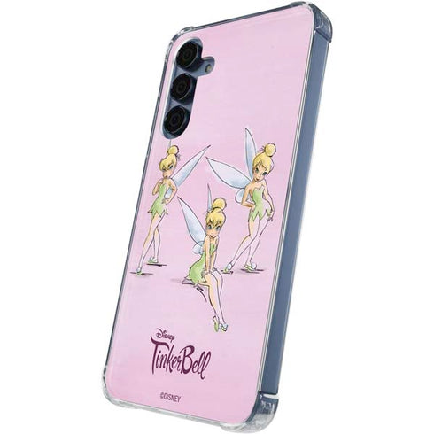 Disney Tinker Bell Water Color Art Poses Galaxy S24 Clear Case