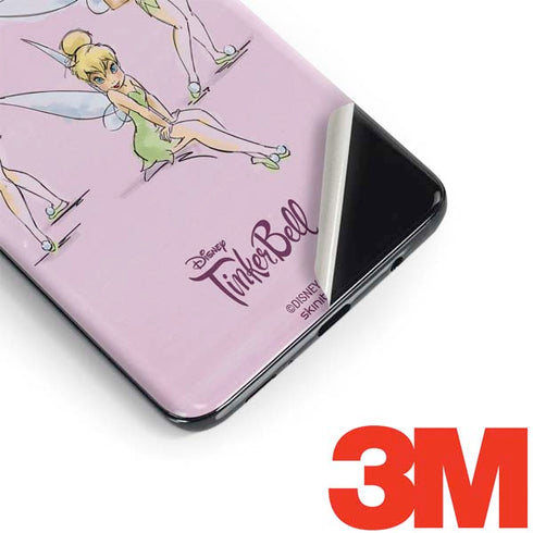 Disney Tinker Bell Water Color Art Poses Galaxy S9 Skin