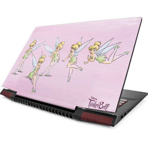 Disney Tinker Bell Water Color Art Poses Lenovo IdeaPad Skin
