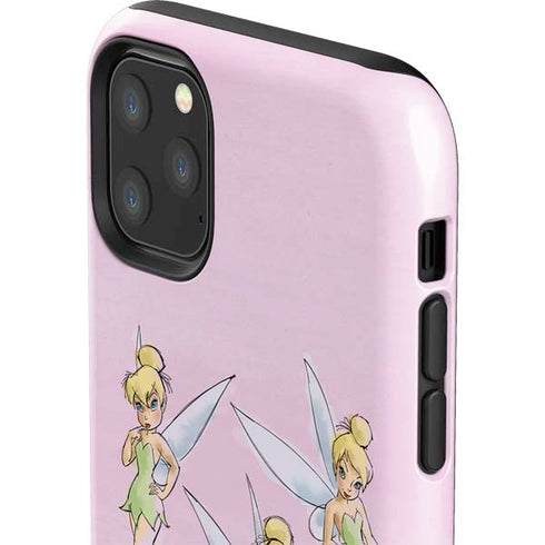 Disney Tinker Bell Water Color Art Poses iPhone 11 Pro Max Impact Case
