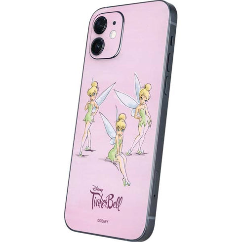 Disney Tinker Bell Water Color Art Poses iPhone 12 Mini Skin
