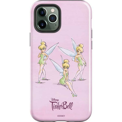 Disney Tinker Bell Water Color Art Poses iPhone 12 Pro Max Impact Case