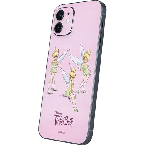 Disney Tinker Bell Water Color Art Poses iPhone 12 Skin