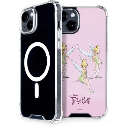Disney Tinker Bell Water Color Art Poses iPhone 13 MagSafe Case