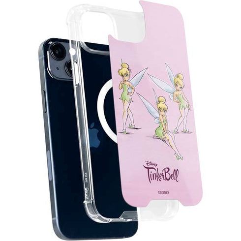 Disney Tinker Bell Water Color Art Poses iPhone 13 MagSafe Case