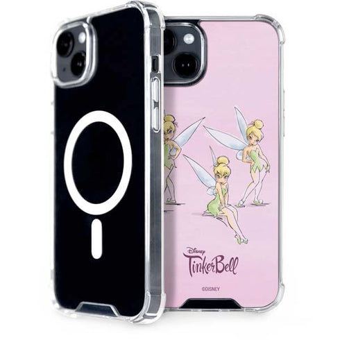 Disney Tinker Bell Water Color Art Poses iPhone 14 Plus MagSafe Case