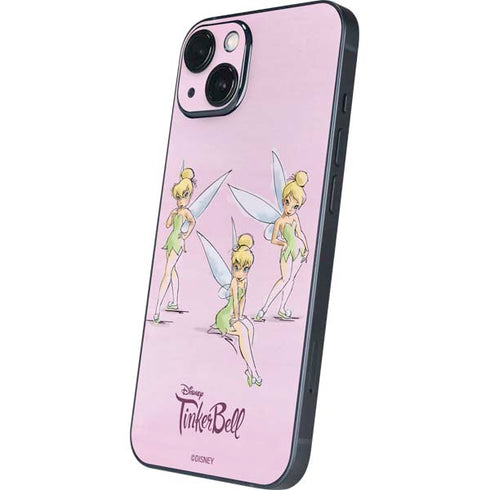 Disney Tinker Bell Water Color Art Poses iPhone 14 Plus Skin