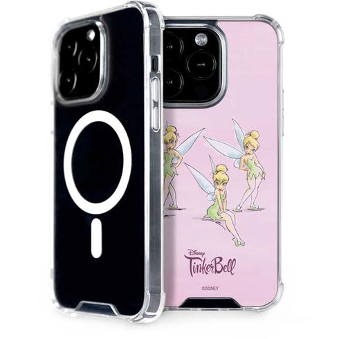 Disney Tinker Bell Water Color Art Poses iPhone 15 Pro MagSafe Case