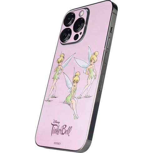 Disney Tinker Bell Water Color Art Poses iPhone 15 Pro Skin