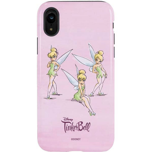 Disney Tinker Bell Water Color Art Poses iPhone XR Pro Case