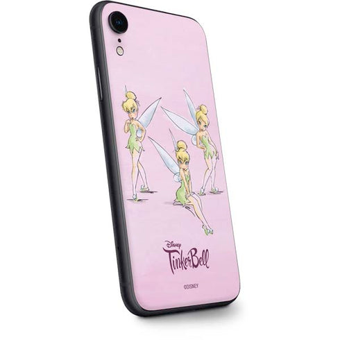Disney Tinker Bell Water Color Art Poses iPhone XR Skin