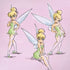 Disney Tinker Bell Water Color Art Poses iPhone XR Skin