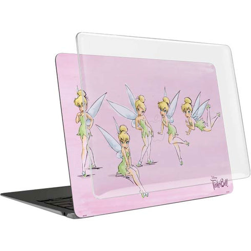 Disney Tinker Bell Water Color Art Poses MacBook Air 13in M1 (2021) Case plus Skin