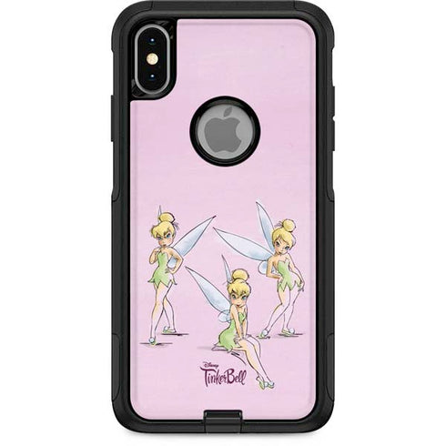 Disney Tinker Bell Water Color Art Poses Otterbox Commuter iPhone Skin