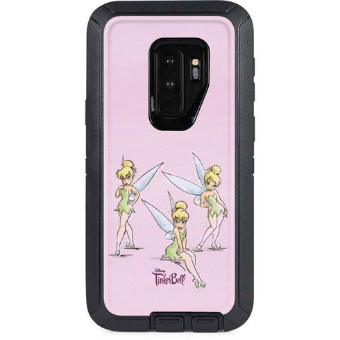 Disney Tinker Bell Water Color Art Poses Otterbox Defender Galaxy Skin