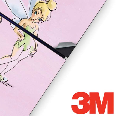 Disney Tinker Bell Water Color Art Poses PS4 Console and Controller Bundle Skin