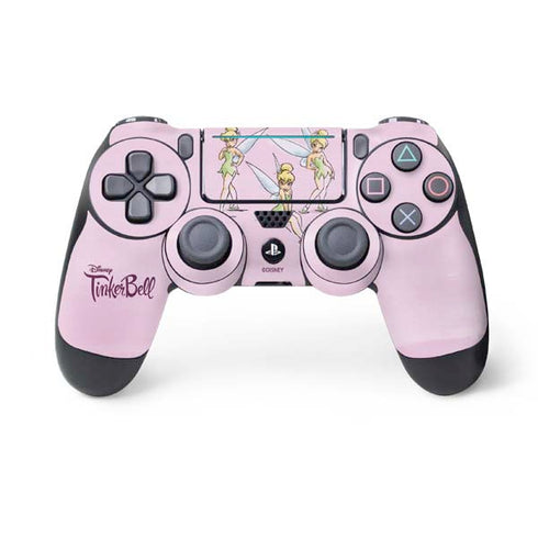 Disney Tinker Bell Water Color Art Poses PS4 Pro/Slim Controller Skin