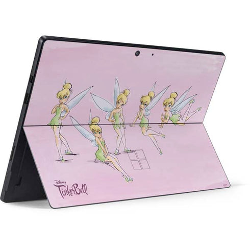 Disney Tinker Bell Water Color Art Poses Surface Pro 7 Skin