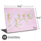Disney Tinker Bell Water Color Art Poses Universal Laptop 18in (14.6 x 10.6in) Skin