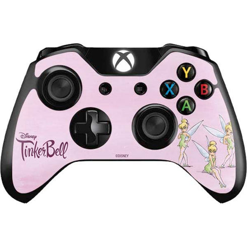 Disney Tinker Bell Water Color Art Poses Xbox One Controller Skin