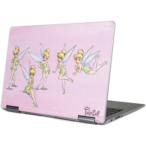 Disney Tinker Bell Water Color Art Poses Yoga 710 14in Skin
