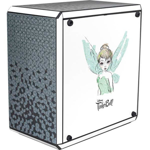 Disney Tinker Bell Watercolor Fairy Art Cooler Master MasterBox Q300L Mini Tower Skin