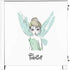 Disney Tinker Bell Watercolor Fairy Art Corsair 4000D Tempered Glass Mid-Tower ATX Case Skin