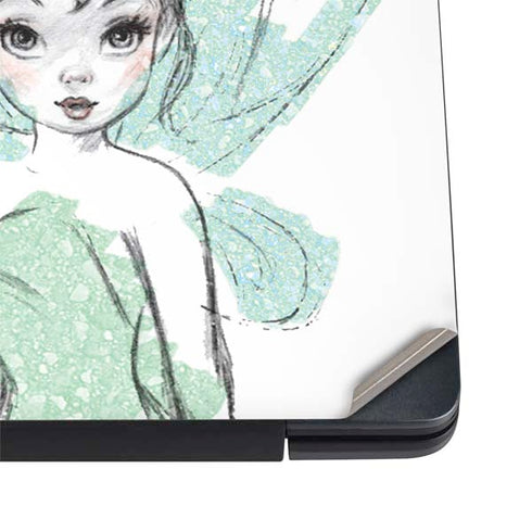 Disney Tinker Bell Watercolor Fairy Art Dell Vostro Skin
