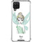 Disney Tinker Bell Watercolor Fairy Art Galaxy A12 Clear Case